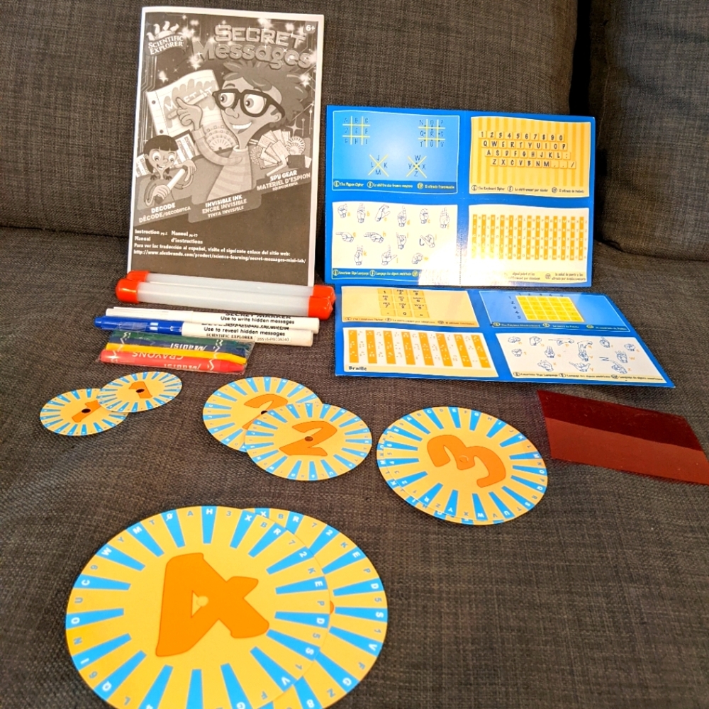 Kid's Secret Message Set!